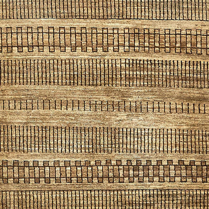 Abstract Saddle Brown Modern Rug, abs420