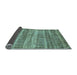 Sideview of Abstract Light Blue Modern Rug, abs420lblu