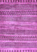 Machine Washable Abstract Purple Modern Area Rugs, wshabs420pur