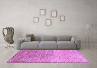 Machine Washable Oriental Purple Modern Rug, wshabs4210pur