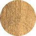 Round Oriental Brown Modern Rug, abs4210brn