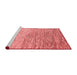 Modern Red Washable Rugs