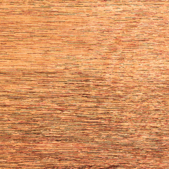 Square Machine Washable Oriental Orange Modern Area Rugs, wshabs4210org