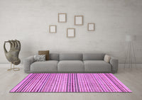 Machine Washable Oriental Purple Modern Rug, wshabs4211pur