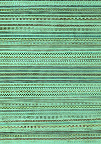 Oriental Turquoise Modern Rug, abs4211turq