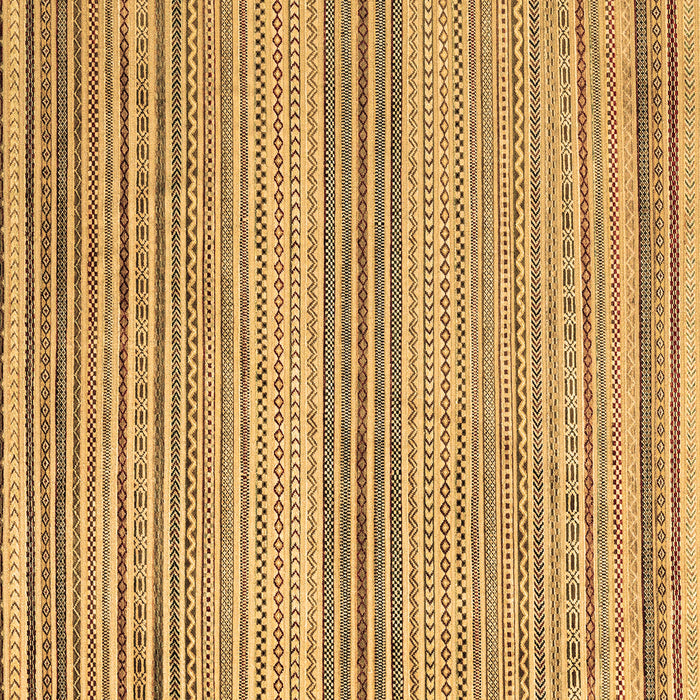 Square Oriental Brown Modern Rug, abs4211brn