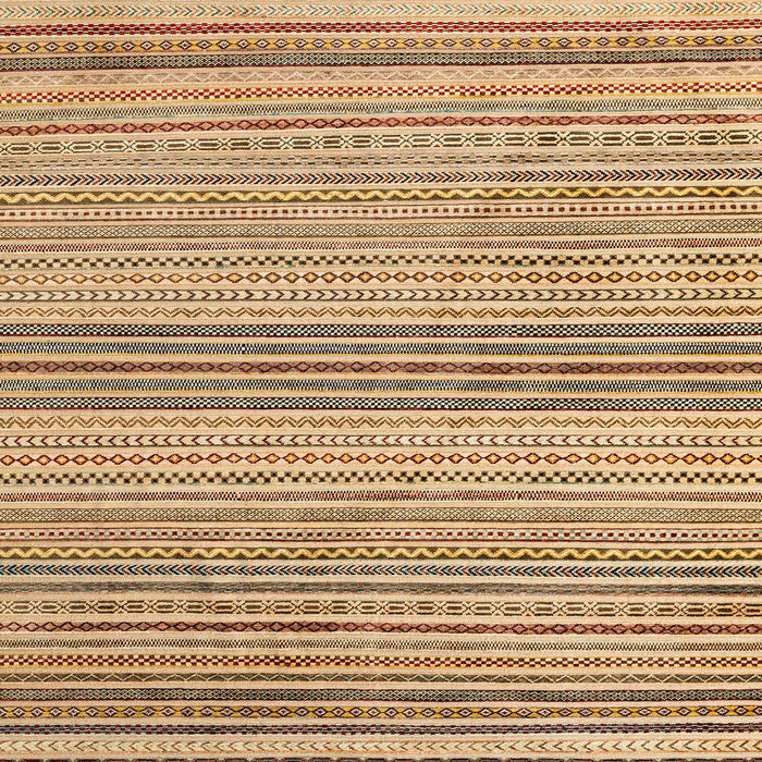 Square Machine Washable Abstract Light Brown Rug, wshabs4211