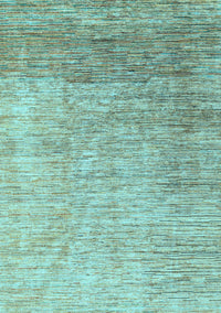 Oriental Light Blue Modern Rug, abs4212lblu