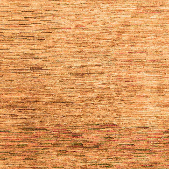 Square Oriental Orange Modern Rug, abs4212org