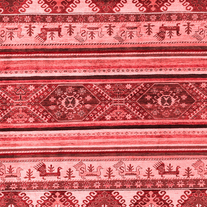 Machine Washable Oriental Red Modern Rug, wshabs4213red