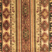 Square Oriental Brown Modern Rug, abs4213brn