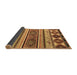 Sideview of Oriental Brown Modern Rug, abs4213brn