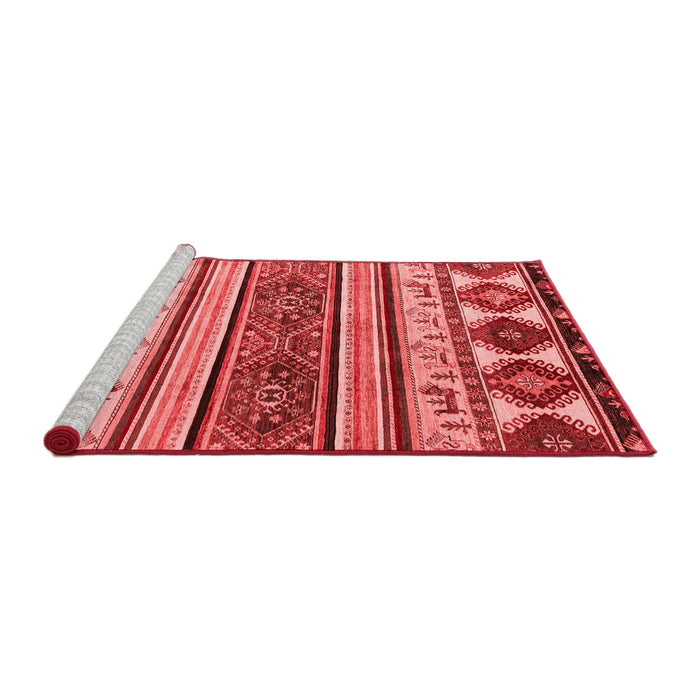 Modern Red Washable Rugs