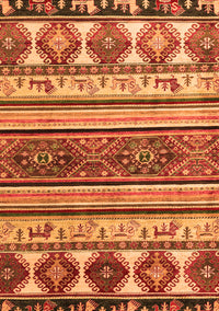 Oriental Orange Modern Rug, abs4213org