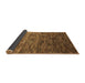 Sideview of Oriental Brown Modern Rug, abs4214brn