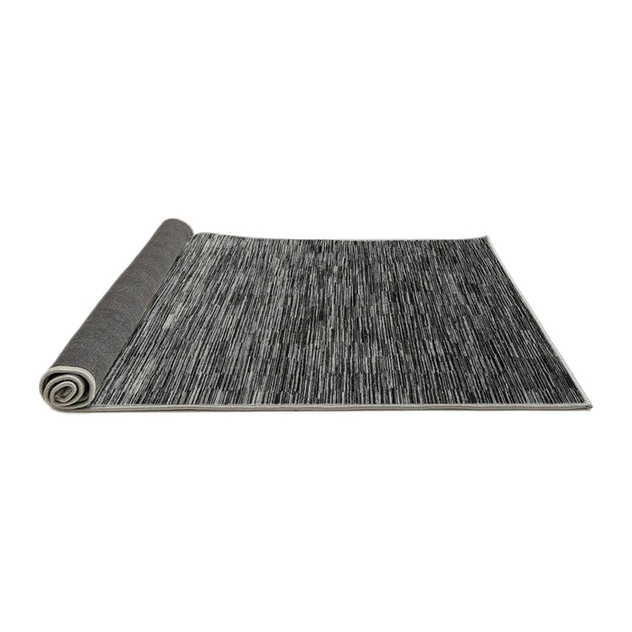Sideview of Oriental Gray Modern Rug, abs4214gry