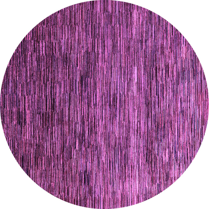 Round Machine Washable Oriental Purple Modern Area Rugs, wshabs4214pur