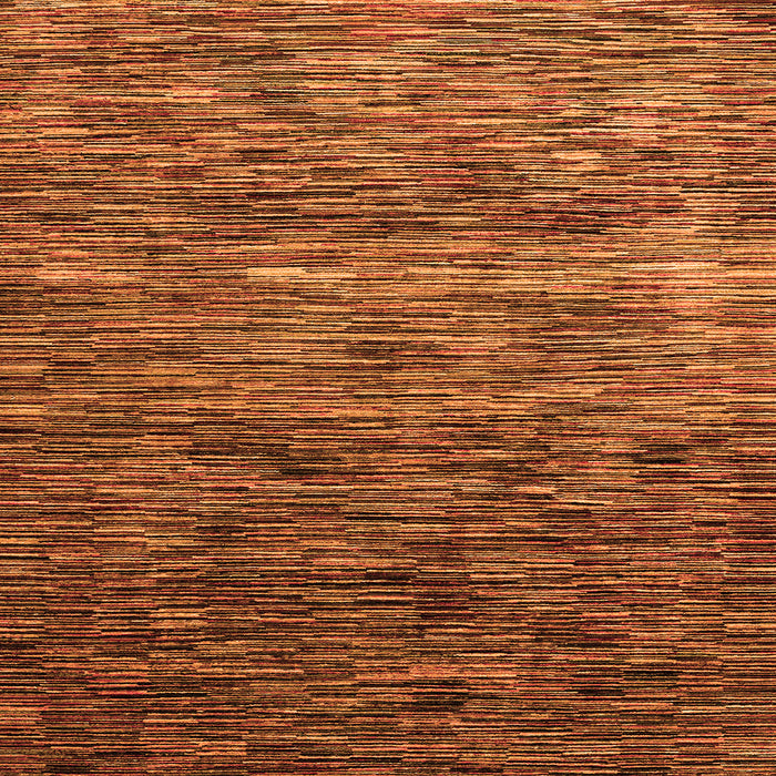 Square Machine Washable Oriental Orange Modern Area Rugs, wshabs4214org