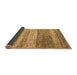 Sideview of Oriental Brown Modern Rug, abs4215brn