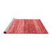 Modern Red Washable Rugs