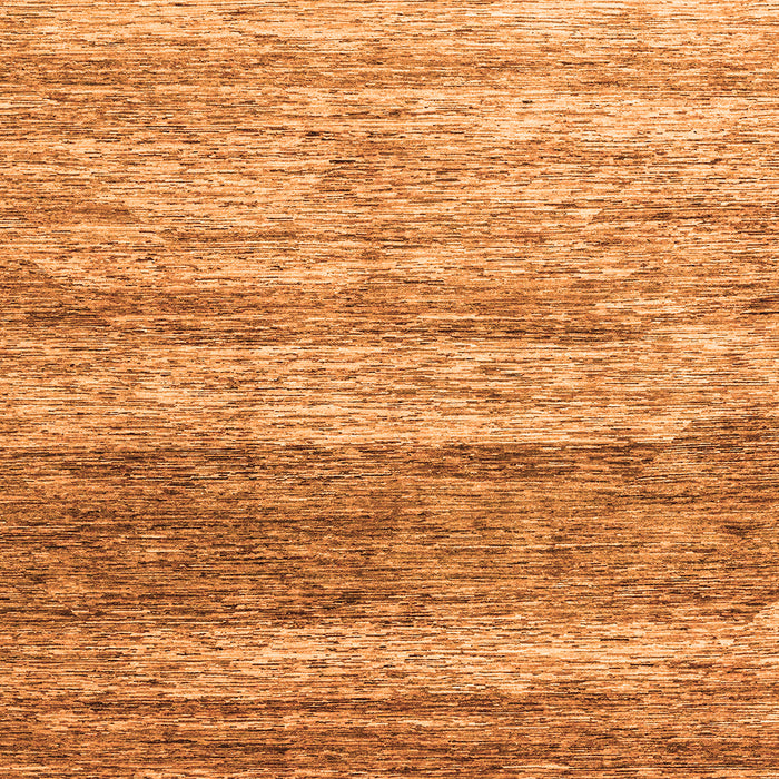 Square Oriental Orange Modern Rug, abs4215org