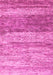 Machine Washable Oriental Pink Modern Rug, wshabs4215pnk