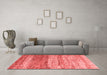 Modern Red Washable Rugs