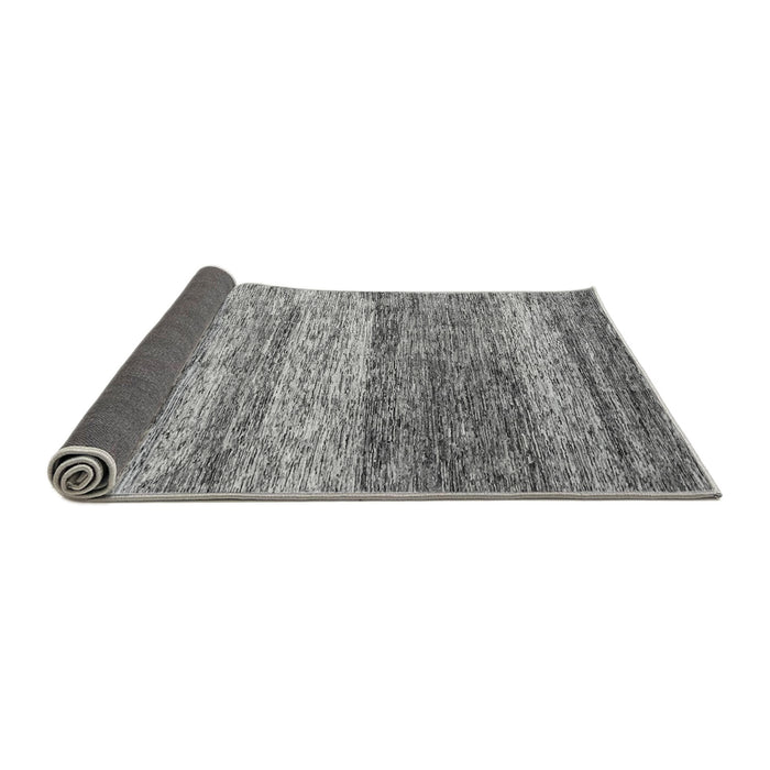 Sideview of Oriental Gray Modern Rug, abs4215gry