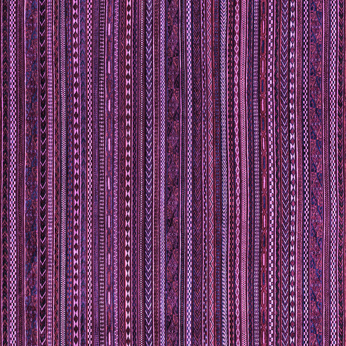 Square Machine Washable Oriental Purple Modern Area Rugs, wshabs4216pur