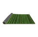 Sideview of Oriental Green Modern Rug, abs4216grn