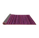 Sideview of Oriental Pink Modern Rug, abs4216pnk