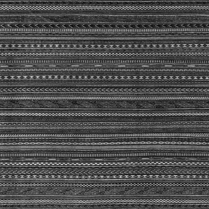 Square Oriental Gray Modern Rug, abs4216gry