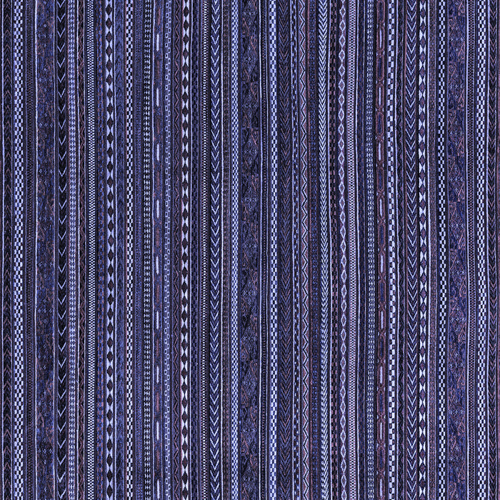 Square Machine Washable Oriental Blue Modern Rug, wshabs4216blu