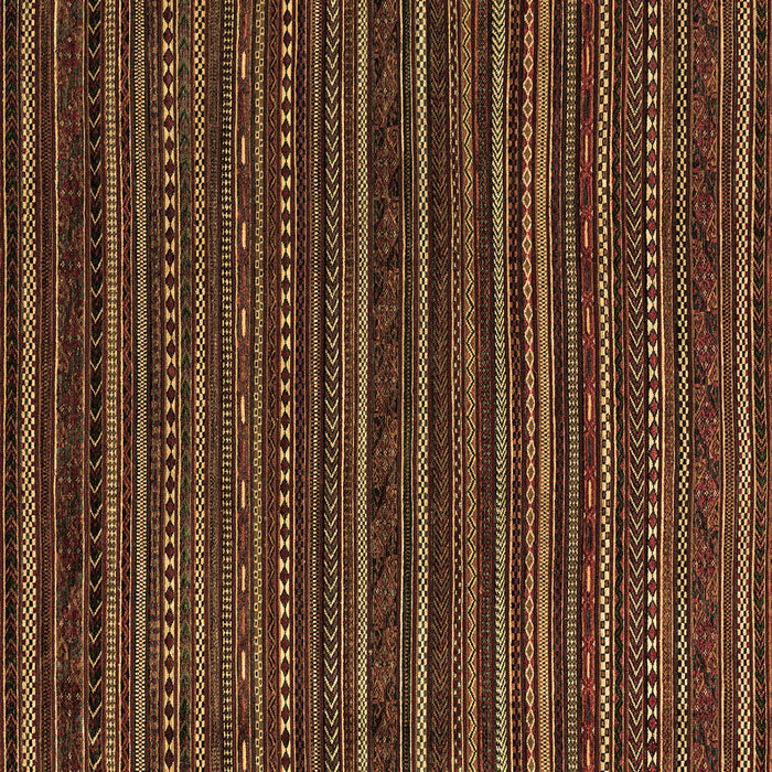 Square Oriental Brown Modern Rug, abs4216brn