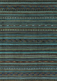 Oriental Light Blue Modern Rug, abs4216lblu