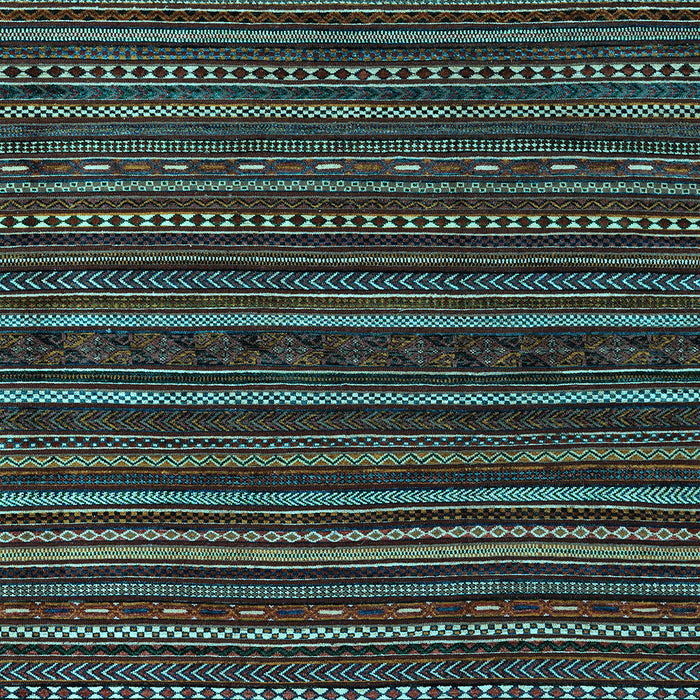 Oriental Light Blue Modern Rug, abs4216lblu