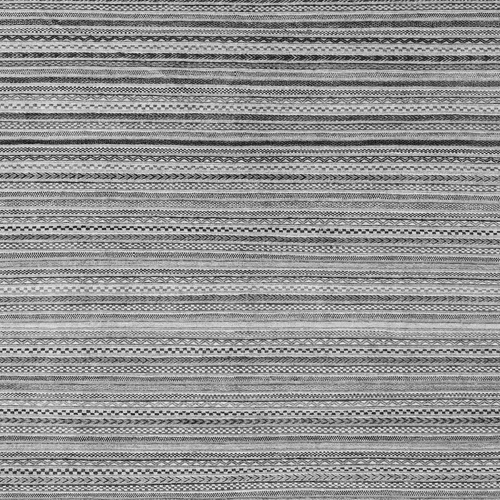 Square Machine Washable Oriental Gray Modern Rug, wshabs4217gry