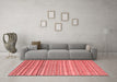 Modern Red Washable Rugs