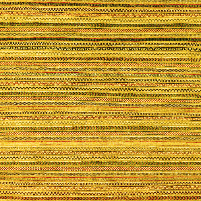Oriental Yellow Modern Rug, abs4217yw