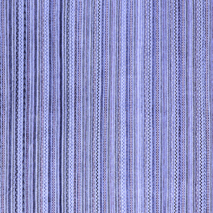 Square Oriental Blue Modern Rug, abs4217blu