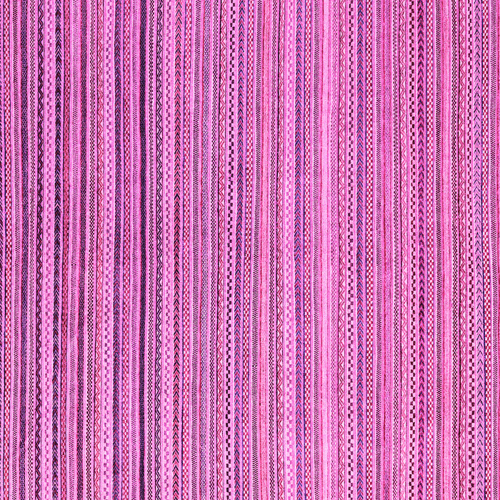 Square Oriental Pink Modern Rug, abs4217pnk