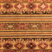 Square Oriental Orange Modern Rug, abs4218org