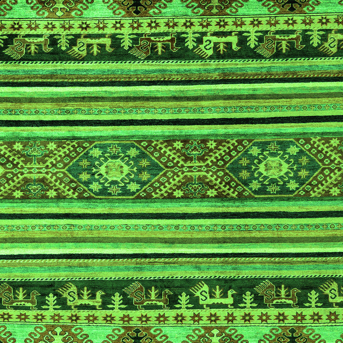 Oriental Green Modern Rug, abs4218grn