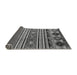 Sideview of Oriental Gray Modern Rug, abs4218gry