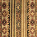 Square Oriental Brown Modern Rug, abs4218brn