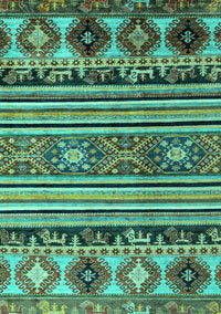 Oriental Turquoise Modern Rug, abs4218turq