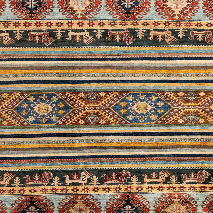 Machine Washable Abstract Red Brown Rug, wshabs4218