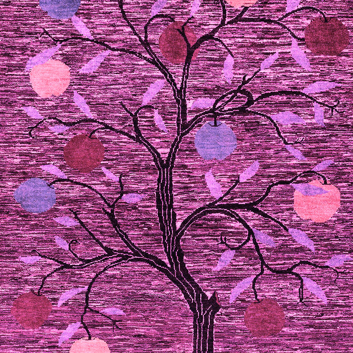 Machine Washable Abstract Pink Modern Rug, wshabs4219pnk