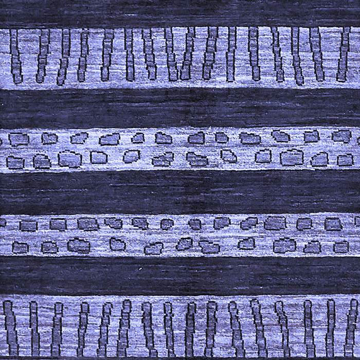 Machine Washable Abstract Blue Modern Rug, wshabs421blu