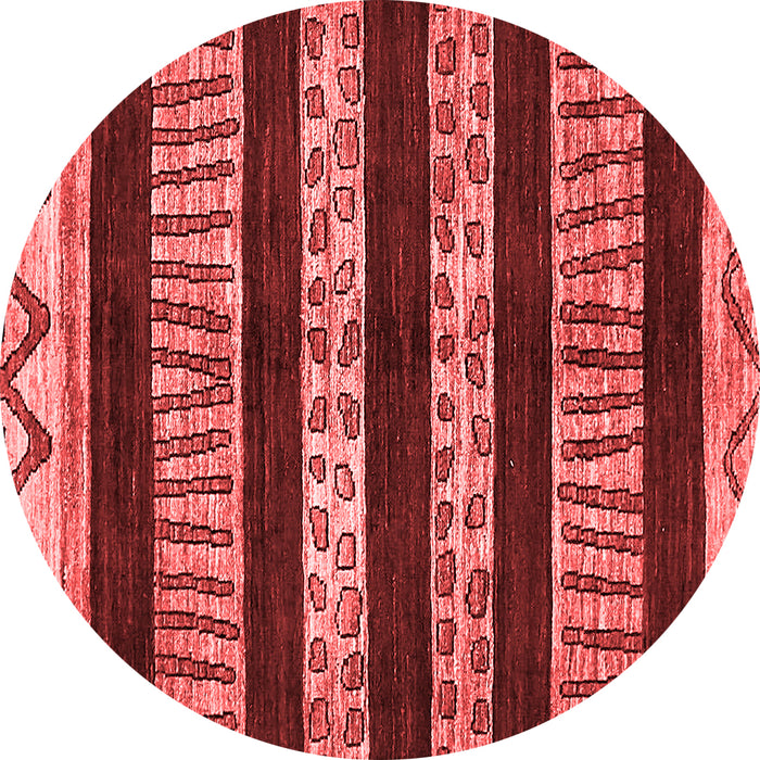 Machine Washable Abstract Red Modern Rug, wshabs421red